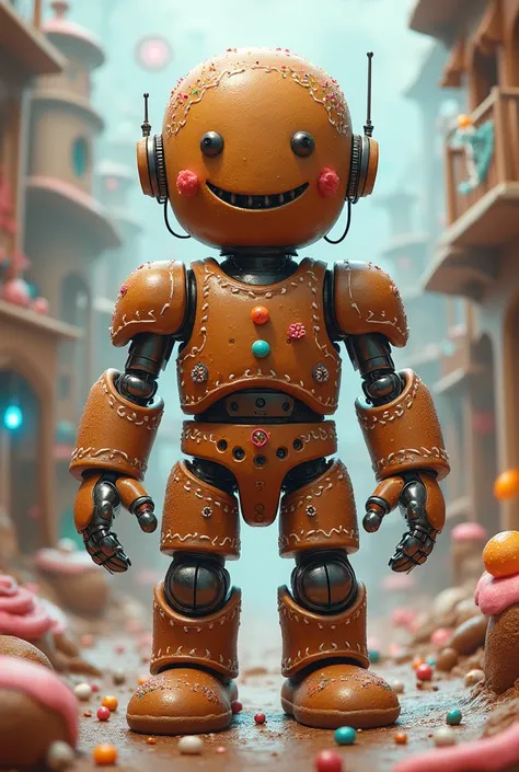 Mech gingerbread man 