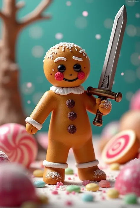 Gingerbread Man sword 