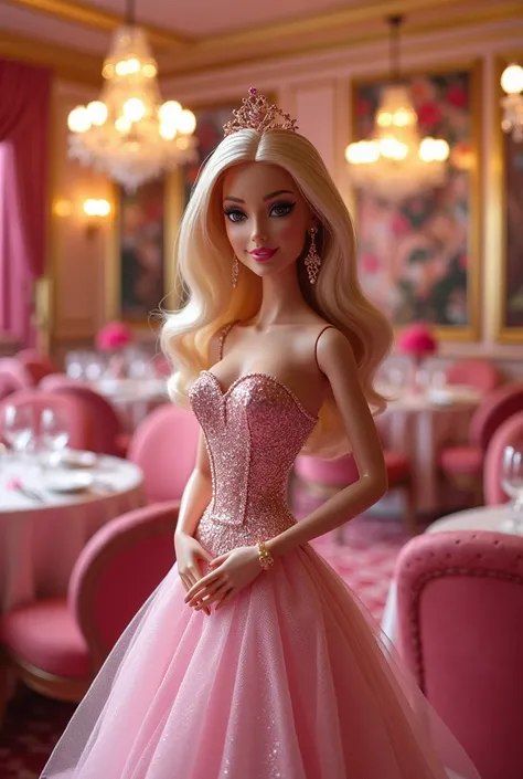 Barbie luxury restaraunt