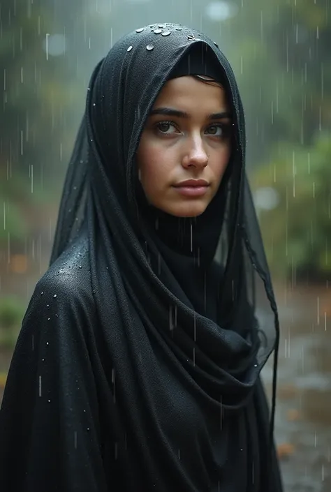 A beautiful girl in a hijab will save a wet dick 