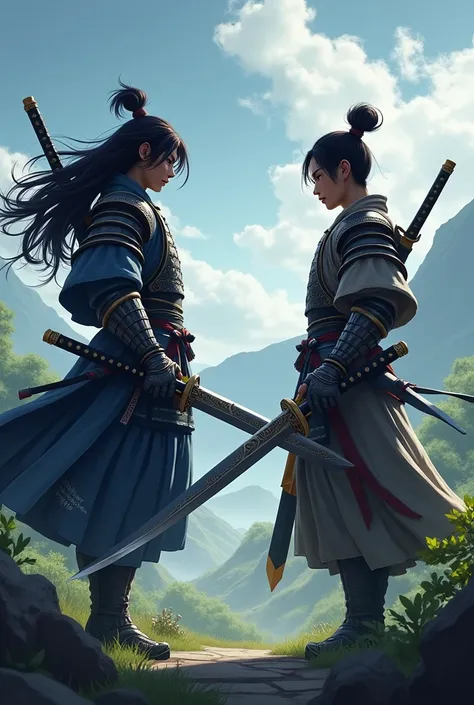 Yasuo and Yone from League of Legends