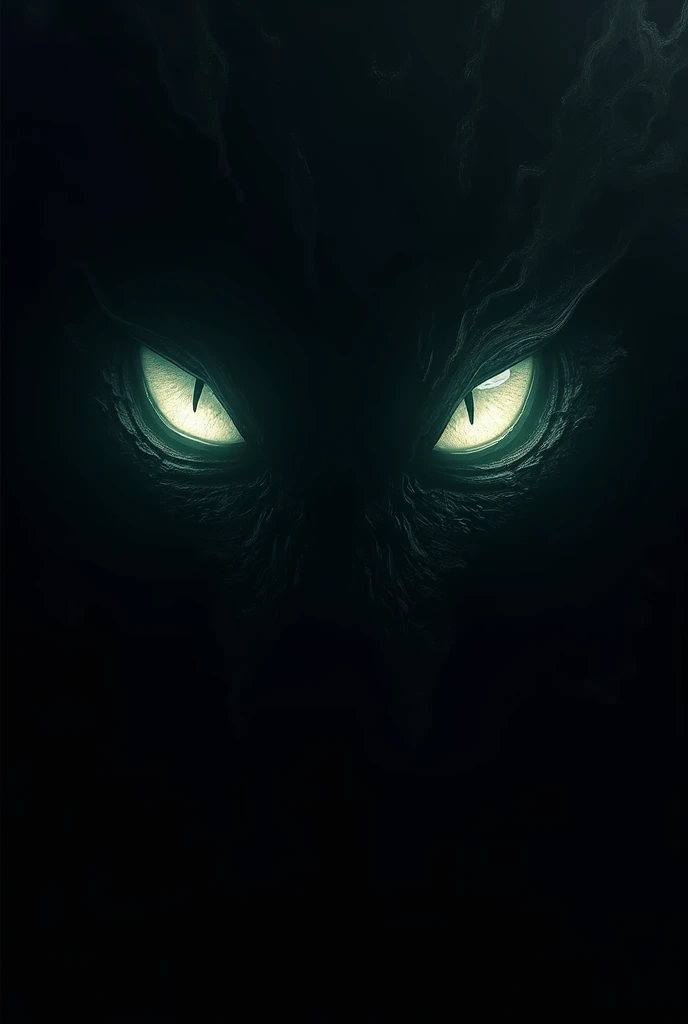 Make intimidating eyes that observe in the dark 