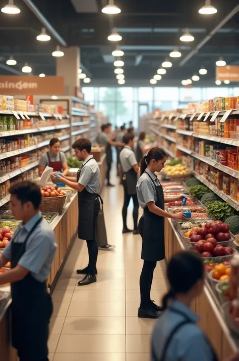 Supermarket Staff