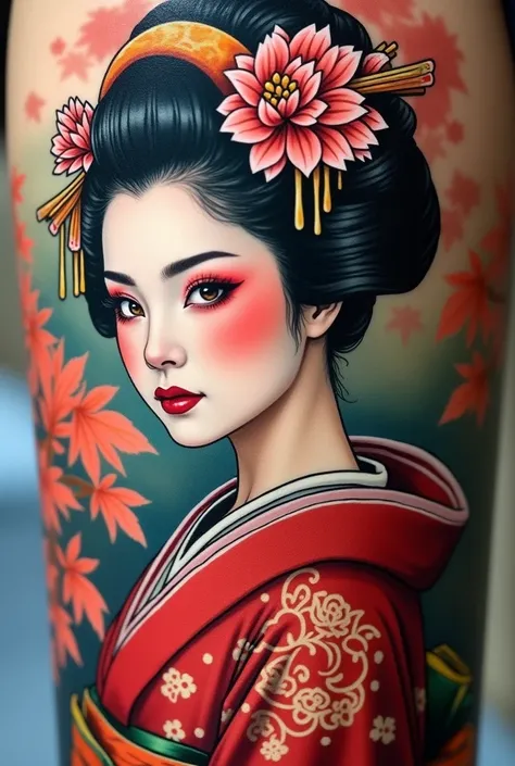 geisha tattoo