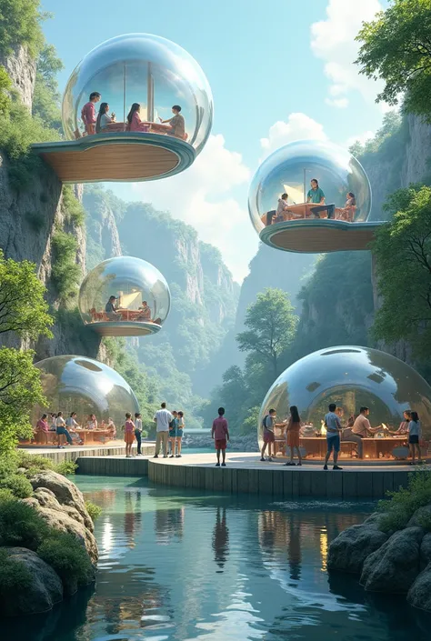 Bubble classrooms