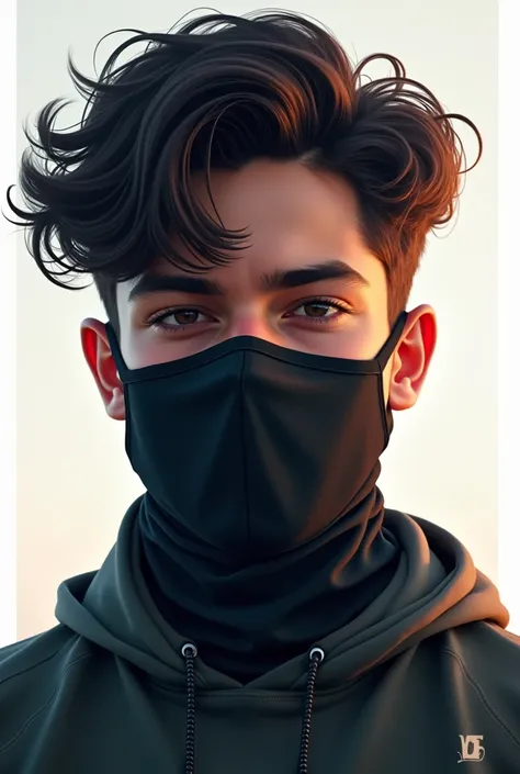 Creative dp,s for insta for teenage health boy with black mask