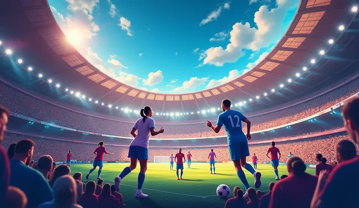  In recent years ,  football has undergone a transformation thanks to the arrival of new technologies and the growing visibility of womens football.  Social networks and digital platforms have allowed players and teams to interact directly with their follo...