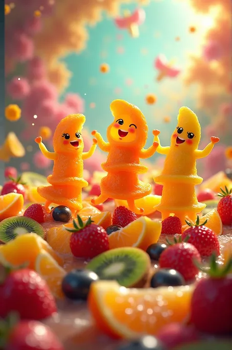 Dancing fruit salad