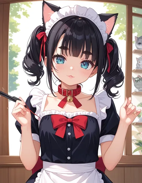 score_9, score_8_up, score_7_up, source anime, One Girl ,Bobbed Hair, black hair, anime girl putting it in her vagina, very beautiful cute Cat girl, attractive  cat girl, beautiful anime Cat girl, beautiful young Cat girl, cute anime Cat girl, very beautif...