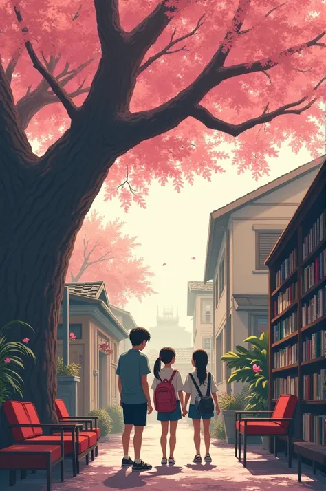  Heres a drama script for the screenplay  **" Dreams in Sakura Land "**:  

---

### **title:**  
** Dreams in Sakura Land **  

---

### **Scene 1: Rumah Synchronous **  
*( location: Ruang tamu Synchronous .  Table full of documents ,  open laptop . dani...