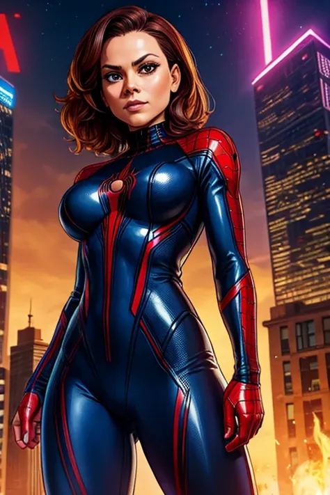 Roxann Dawson: belanna torres: catsuit: Spider-Man