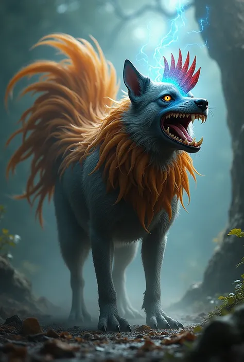 Dog mouth and rooster back fusion 