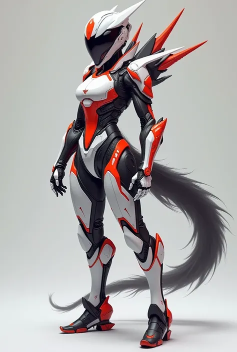 Female suit joined , suit,  head ,  and the 9tail technology works simultaneously to give an advantage in battle.

1.  Suit Technology :  Closes the whole body ,  provides maximum protection , meningkatkan kekuatan dan  agility .  It reduces the impact of ...