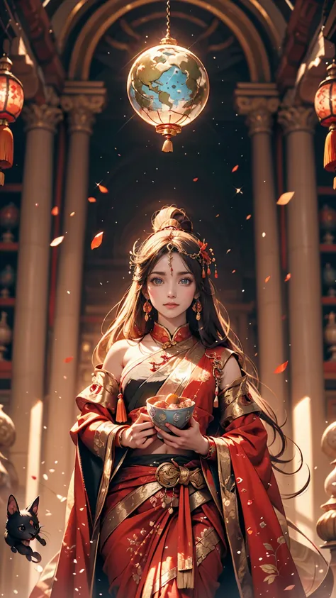 Imagine a world where the grandeur and enchanting magic of Hindu mythology come together., It is home to creatures that combine the delicacy of fairies with the charm of anthropomorphized animals.. This enchanting world reflects the beauty of China&#39;s a...