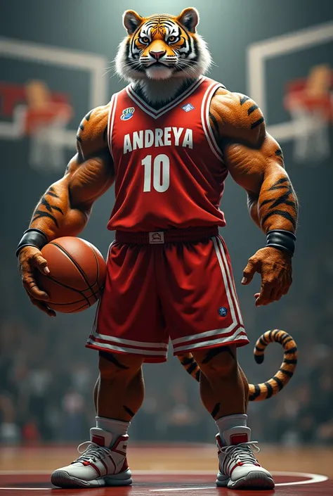 Animal Former Tiger basketball player with the inscription AndreyRussia