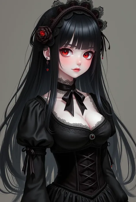 Aqui está a descrição de um avatar adequado para o público Gothic Lolita, seguindo o formato dos exemplos fornecidos:

((Gothic Lolita Princess, Pale Skin, Long Black Hair, Crimson Eyes, Victorian Dress, Lace, Ribbons, Corset, Doll-like Features, Porcelain...