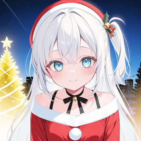  Yukiko Aikina, （ high definition ：1.4）, （8k）, （16k）, （ Super Resolution：1.4）, （Anatomical precision：1.3）, Beautiful silvery white hair, （ One Side Up Hairstyle）, （ cool, young, and cute girl ：1.3）、Teenage beauty、Aquamarine Eyes、（loose fit：1.5）、（ girl in a...