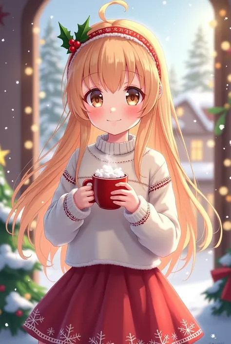 Girl Christmas Anime