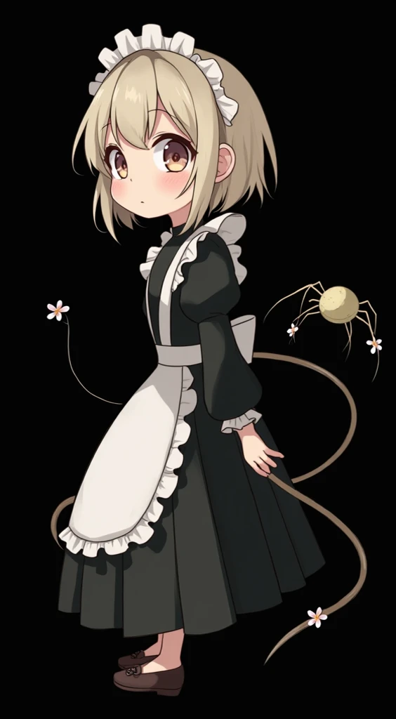 Spider giel, maid and Peasant, cute anime