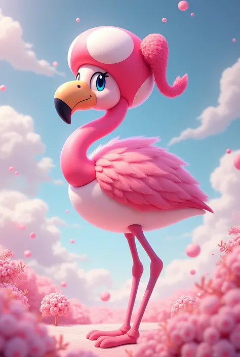 Toadette flamingo 