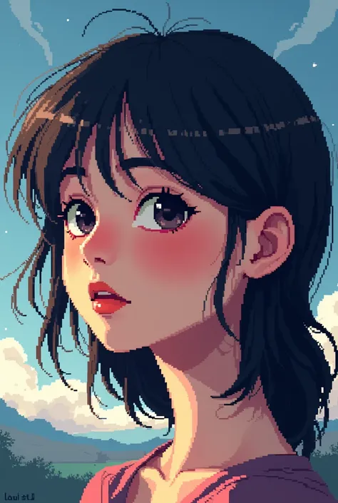 Pixel art photo 