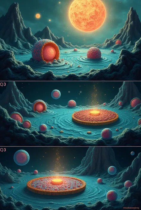 First stage of endosymbiosis that is well detailed step by step