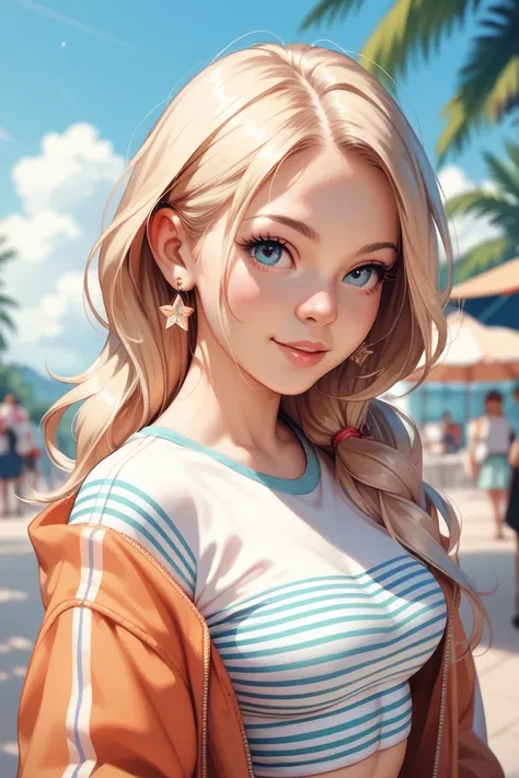  ultra-realistic anime girl, cute