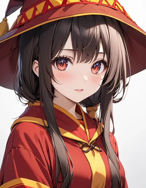 ( Japanese anime style ),  cute, (Megumin), masterpiece:1.5, masterpiece, highest quality, UHD, retina, masterpiece, accurate anatomy, super detailed, high quality, best quality, 8k