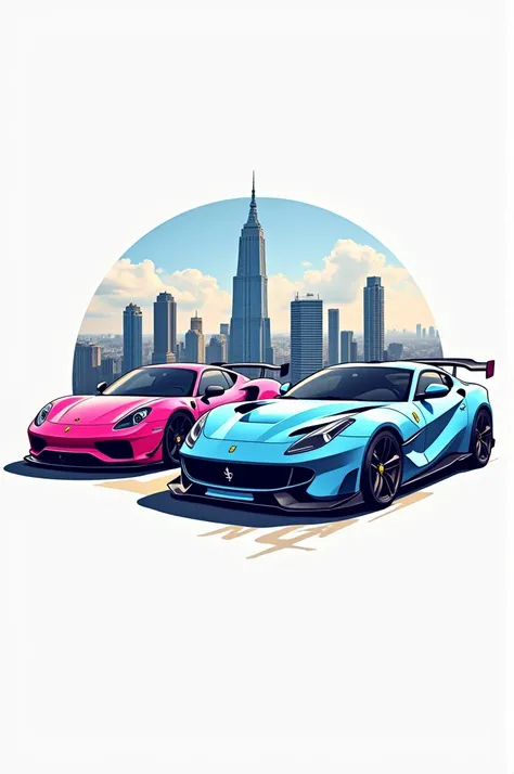 Make logo a hotel manila cars founded by yahya b hassan No more errors and ofc wheres the cars specify a pink gt3rs and a sf90 straddle thats pink the gt3rs very coquetee light ok and the sf90 very coqueette light blue