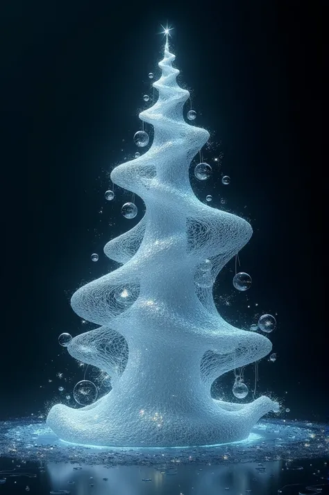 Abstract Christmas tree 