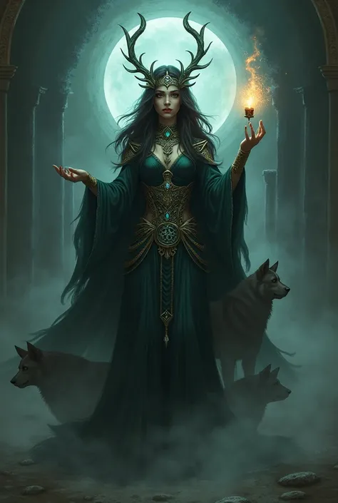 Hecate goddess of magic and witchcraft 