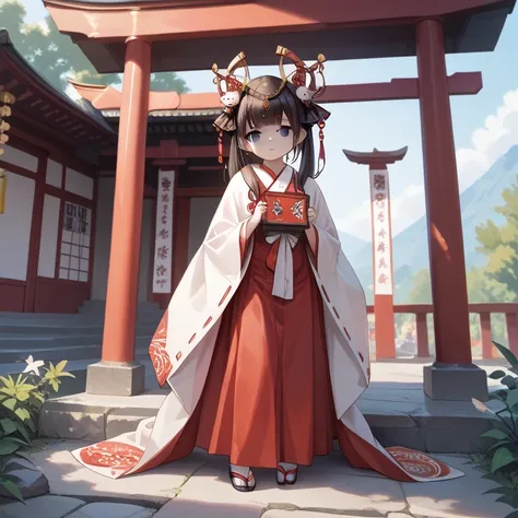 nsfw,masterpiece,best quality,ultra detaile,anime style,full body,1 girl,loli,age 10,nude,shrine maiden clothes,red long skirt,empty eyes, {{tentacle_sex}}, naked_cloak, oversized_clothes