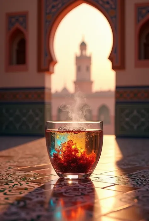 A picture of a cup of science in Morocco