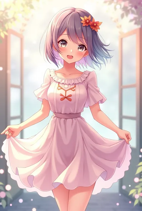 Anime girl full body