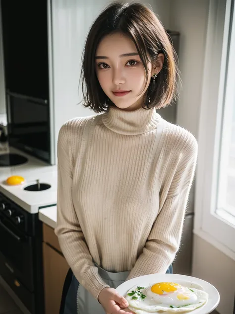 ( 21-year-old beautiful Japanese girl), ( small chest:1.5),(solo, 1 girl, textured skin,  detailed skin, HIGH DETAILS,  top quality,  more,  surrealism , RAW photos ,Photographicism, professional lighting),(( black hair,  dark eyes, natural makeup that mak...