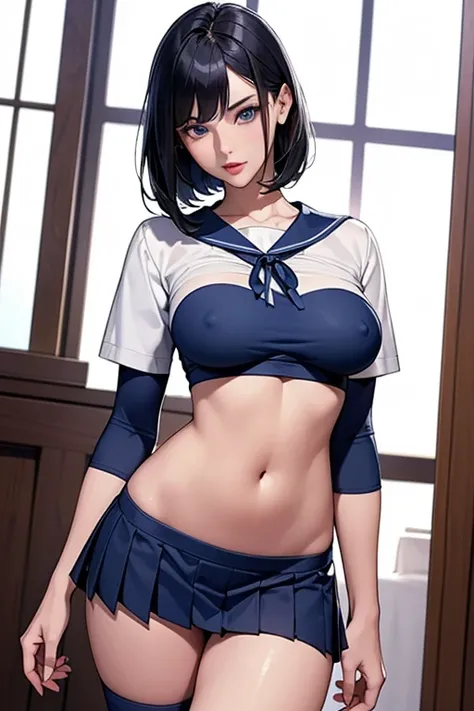 
最 high image quality, masterpiece, 4K,  high image quality,  super high resolution ,  of the prairie , CG drawing（ one cool adult female swordsman ） Hair、 black hair、 Hairstyle、、 straight。Bob。 split bangs 。Tall、 Slender、（Sexually、Attractive body）
 （ open ...