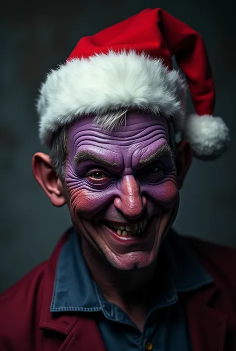 William Afton with a Christmas cap