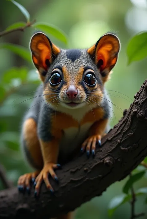 Indian Giant Flying Squirrel. clear eyes