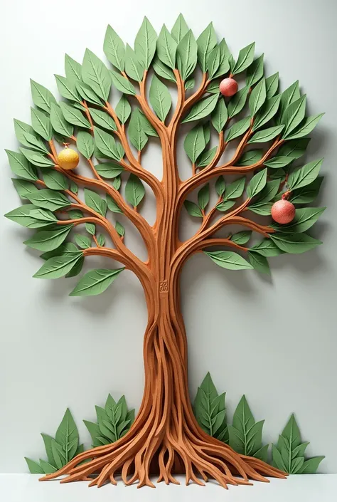 Design: Create a large tree model with thermocol for the trunk and branches, and card sheets for the leaves.
• Roots: Label the roots with
principles like integrity,
maturity, and abundance mindset.
• Leaves: Write examples of
win-win situations (e.g., tea...