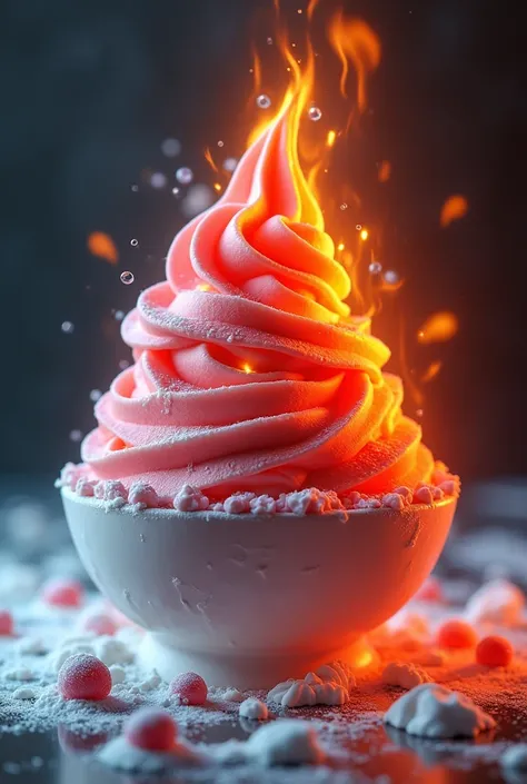 make me a super hot ice cream🔥