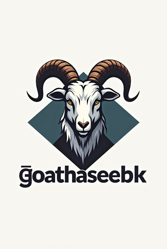 Make GoatHaseeb1K logo