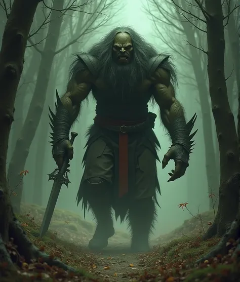  The villagers were afraid of the creature , Well, they knew that ,  if they didnt offer their sacrifice ,  Xeroth would claim his soul .  But a young man named Eldan decided to challenge the legend.  Armed only with an iron dagger , went into the forest .