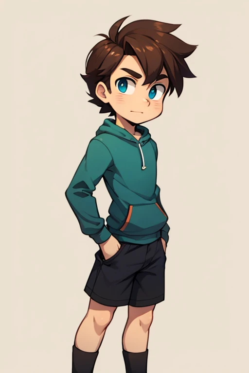 Male human teenager amirhossein ajorloo tiny toons adventure style 