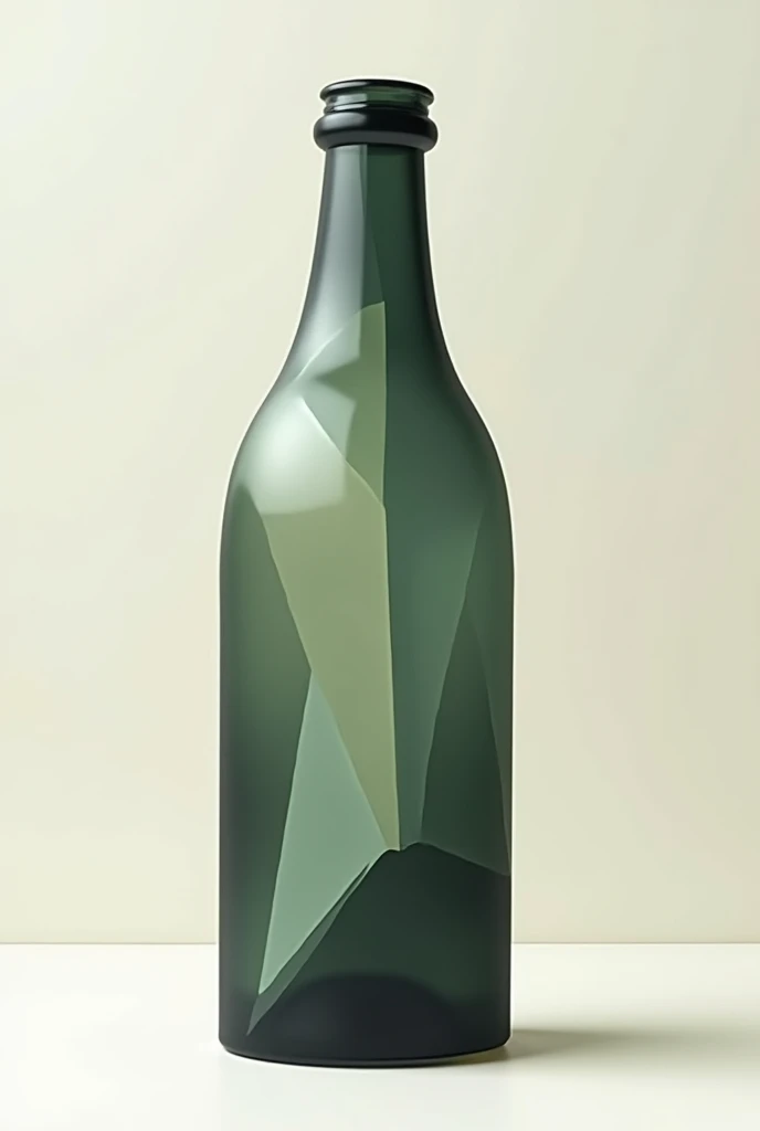 Work of the abstraction of a bottle

