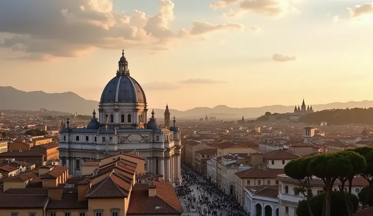 background catedral roma