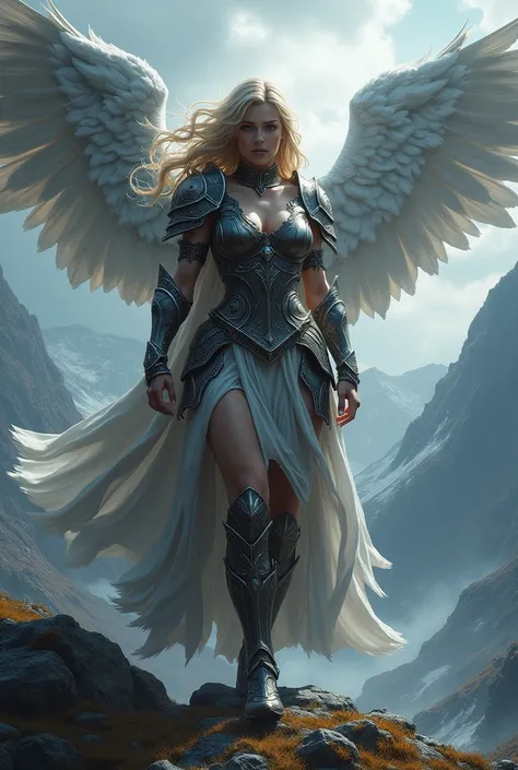 Une valkyrie, belle et musclée