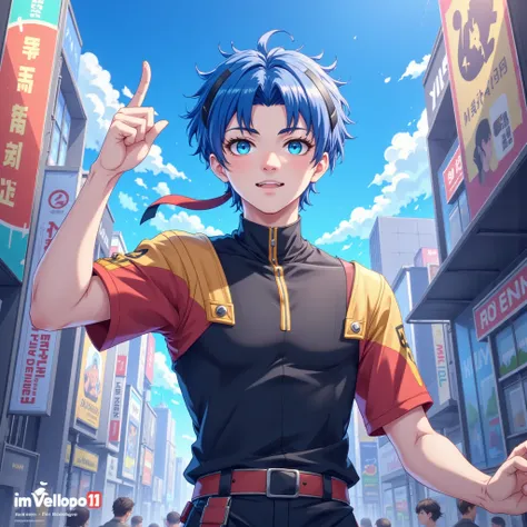 high quality, score_9, score_8_up, score_7_up, score_6_up, [SEP] anime convention or modern urban setting, vibrant and colorful light, modern buildings, anime posters, banners, spring, sunny, engaging scene, rich details, dynamic interactions, contrasting ...