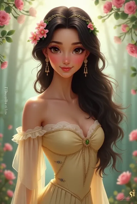 Elena Disney princezna prsa prsa