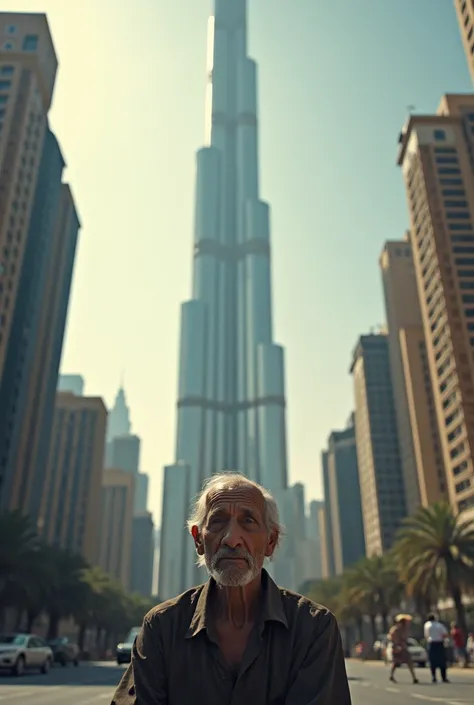 I want someone under Khalifas tower to get old