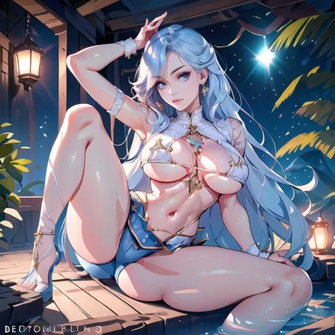 Full body Anime Ecchi Hentai Waifu beautiful detailed eyes, beautiful detailed lips, extremely detailed eyes and face, long eyelashes, 1 girl, sensual, young woman, sensual medium/large breasts, beautiful female face, slim, sexy, erotic, beautiful fashiona...